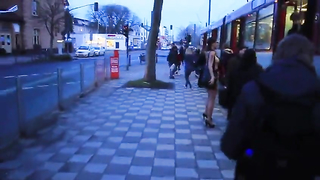 Naked walk around the town as her punishment