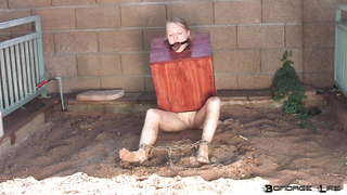 BondageLife	Rachel Greyhound - Boxed In Mud
