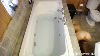BondageLife	Rachel Greyhound - Dildo Training (Bath Edition)