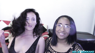SplatBukkake - Sexy Isabella loves a cummy face and tits
