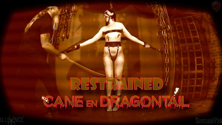 Sensualpain - Restrained Cane en Dragontail - Abigail Annalee