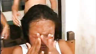 Brazil Fetish Films	spitting  gang 6