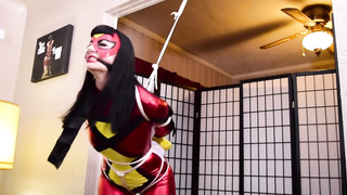 Shiny Bound - Nyxon - SpiderWoman Bound 1