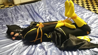 Shiny Bound - Simone - Batgirl Hogtied