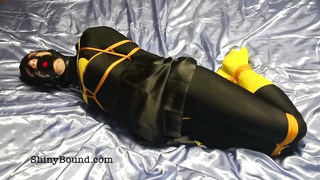 Shiny Bound - Simone - Batgirl Hogtied