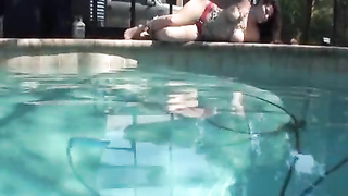 Lew Rubens Alpha Productions	Summer chained and kicked in the pool