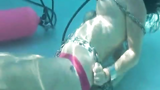 Lew Rubens Alpha Productions	Summer chained and kicked in the pool