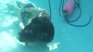 Lew Rubens Alpha Productions	Summer chained and kicked in the pool